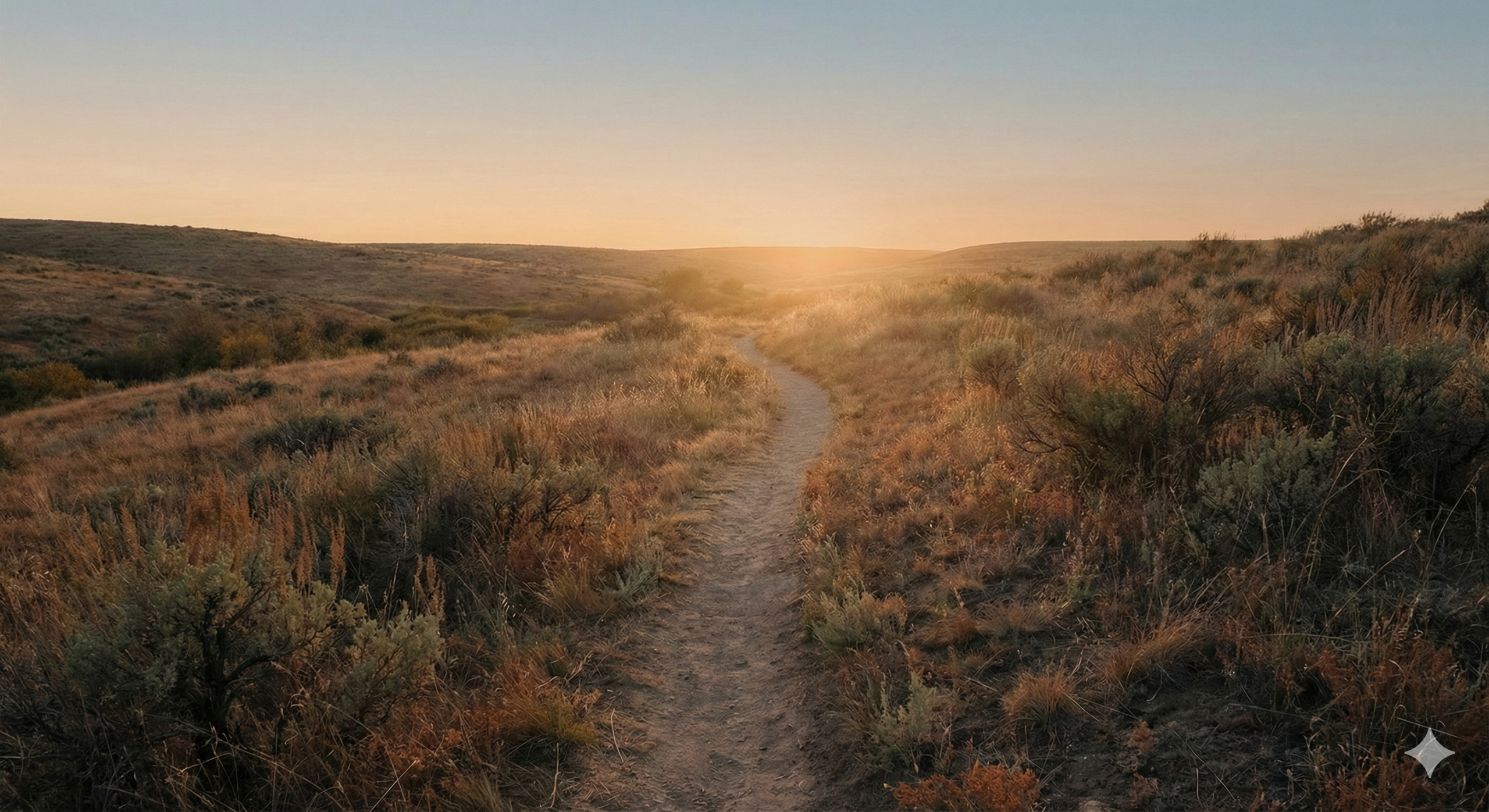 A clear path forward through natural terrain